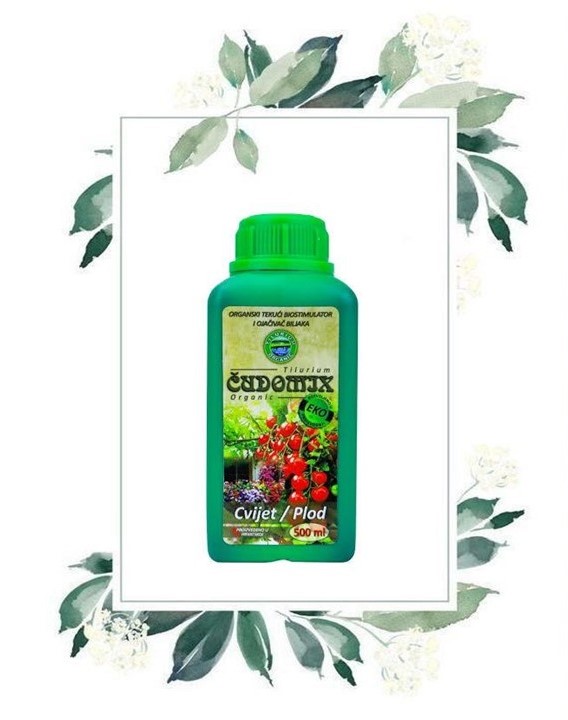 ČUDOMIX CVIJET/PLOD 1 L- Organski tekući biostimulator i ojačivač bilja