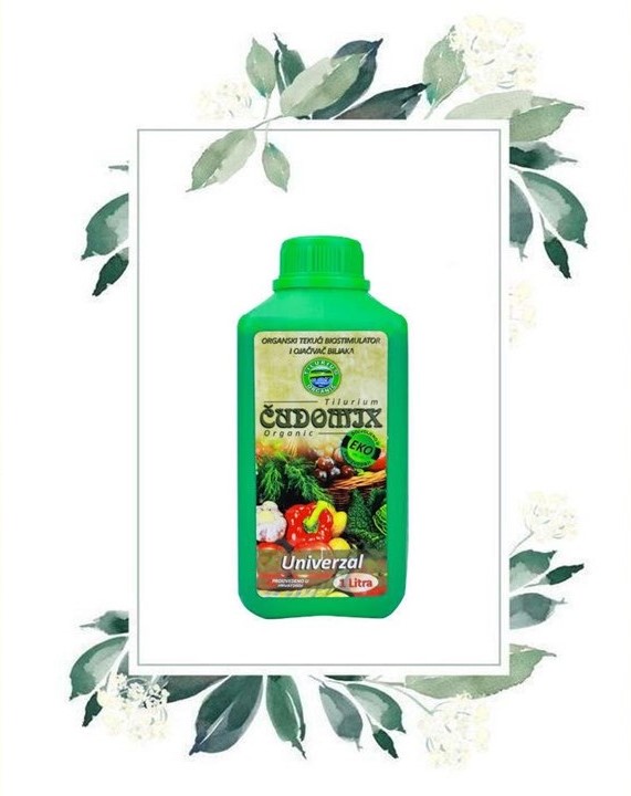 ČUDOMIX UNIVERZAL 1 L- Organski tekući biostimulator i ojačivač bilja