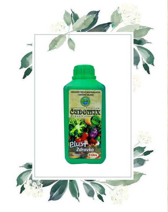 ČUDOMIX ZDRAVKO PLUS 1L- Organski tekući biostimulator i ojačivač bilja