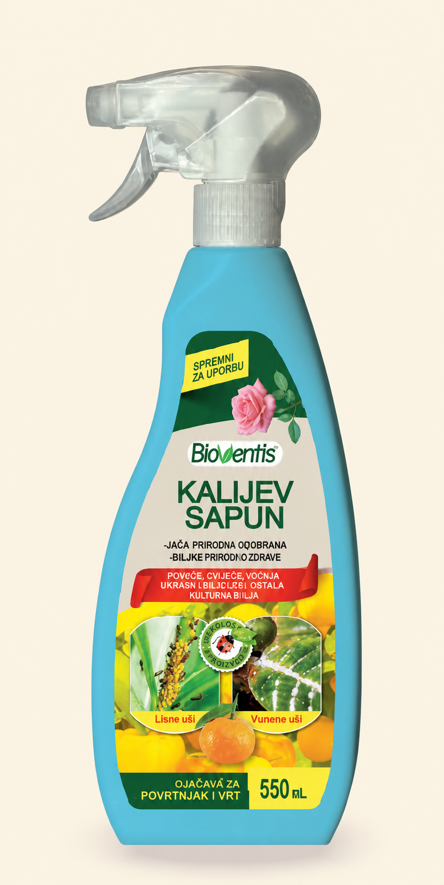 BIOVENTIS Kalijev sapun 550 ML